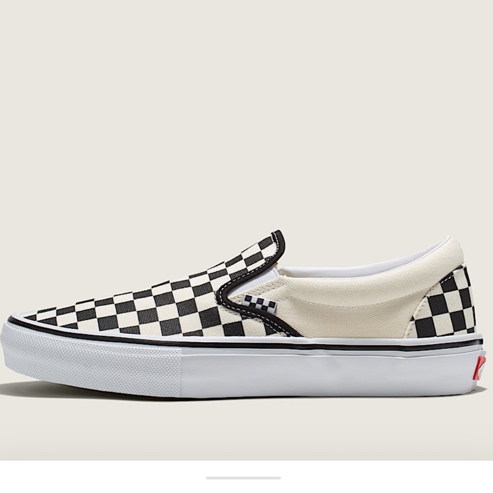 Vans Skate slip on checkerboard shoe comfycush